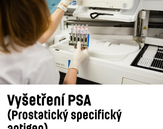Vyšetření PSA (Prostatický specifický antigen)