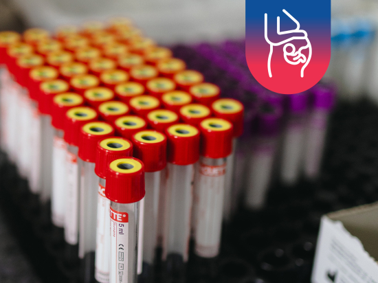 Test hCG (těhotenský hormon) z krve