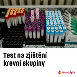 Test na zjištění krevní skupiny