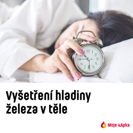 Vyšetření hladiny železa v těle