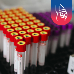 Test hCG (těhotenský hormon) z krve