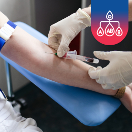 Test na zjištění krevní skupiny